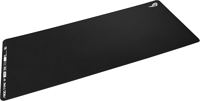 ASUS ROG Hone Ace XXL Gaming Mouse Pad – 35.4” x 15.7 (XXL Size) Extra-Cushioning Table-Sized for Wide Smooth Glide and Control Water/Oil/Dust-Resistant Extra-Soft Non-Slip Rubber Base - Black