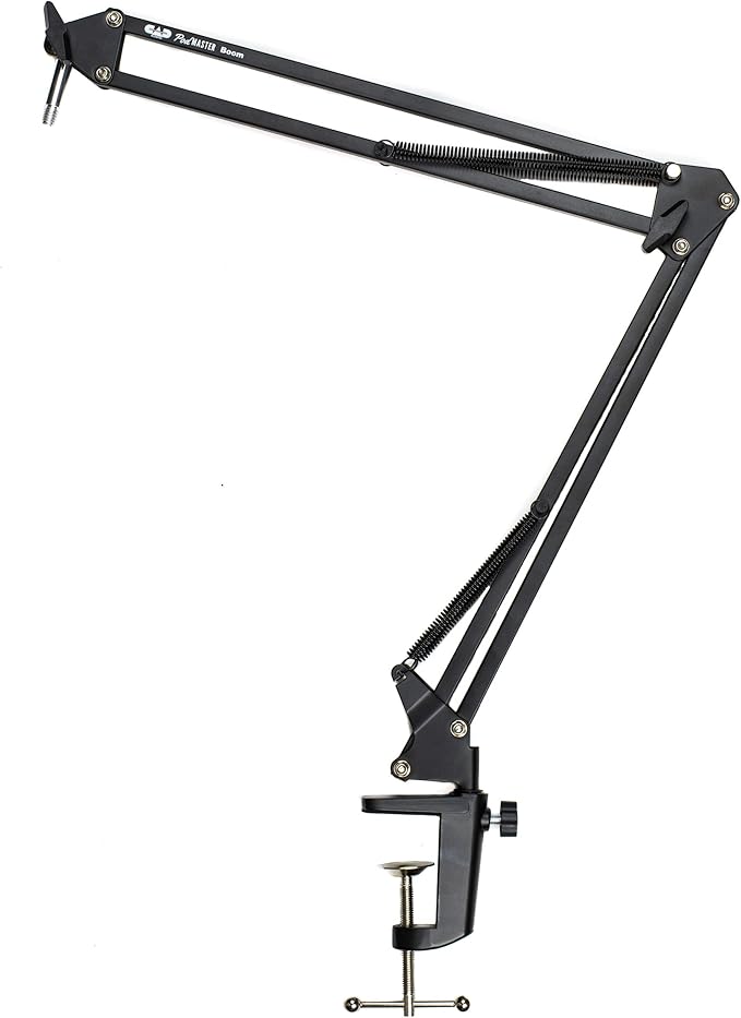 CAD PM1100 PodMaster™ D usb Professional Broadcast / Podcasting Microphone with Dynamic Capsule supplied with Broadcast Boom Mic Stand
