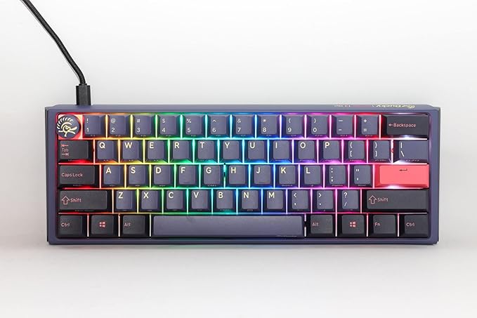 Ducky One 3 Cosmic Blue Mini Mechanical Keyboard RGB LED - MX Brown (US)