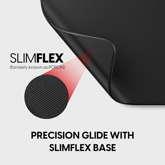 Pulsar Gaming Gears Esports Mercury Pro Gaming Mousepad – Fast Glide Surface with Controlled Stopping Precision for Tracking Aim (X-Large SQ Xsoft Quantum Violet)