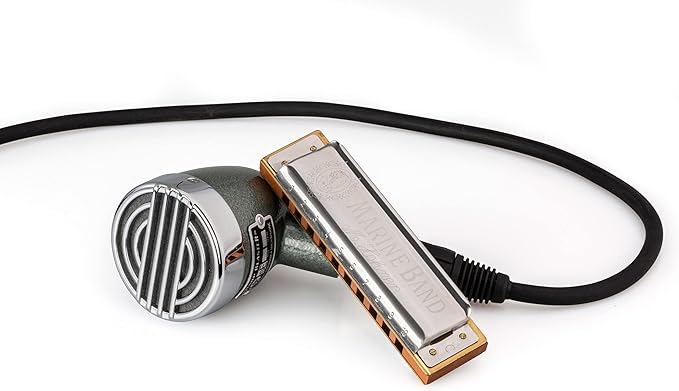 Hohner Harmonica Instrument Dynamic Microphone (MZ20201) Green