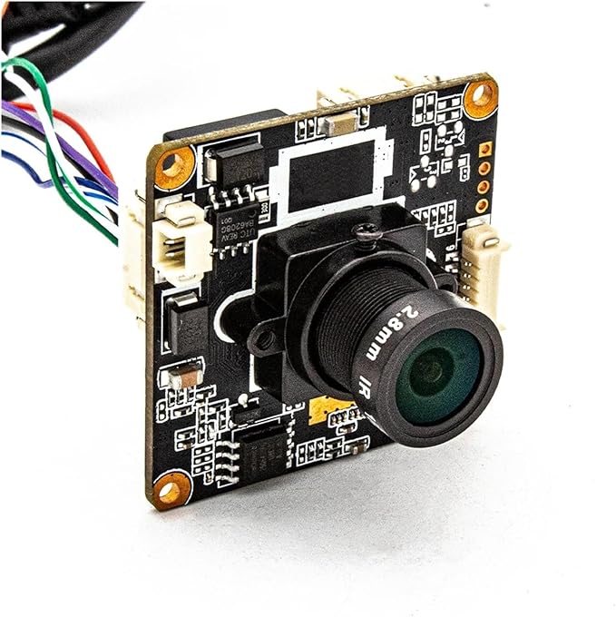2mm 108 Degree Wide Angle Lens IP Mini Camera Module 3MP 25FPS POE48V Webcam M12 Mount Lens Security Camera Board