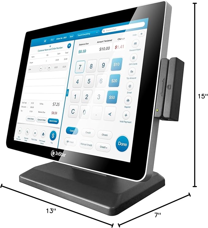 3nStar 15 10 Points Capacitive Touch Screen Monitor Bezel Free - TCM010