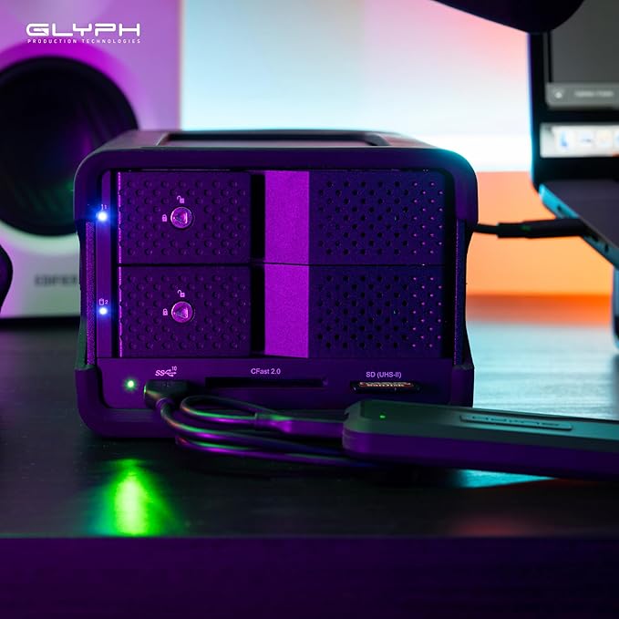 Glyph Blackbox PRO RAID Thunderbolt 3 Hub Desktop Drive 8 TB