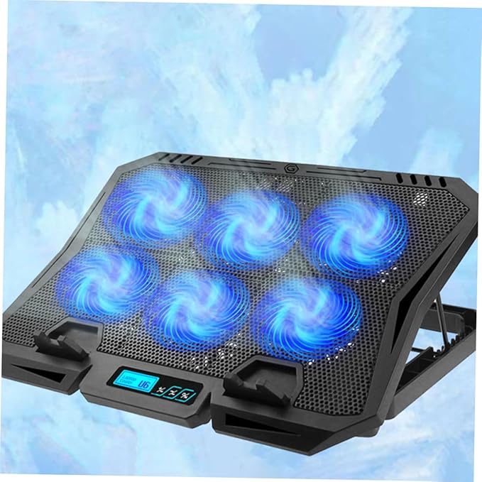 Homoyoyo Laptop Cooling Pad Height USB Powered Laptop Stand Quiet Cooling for Use