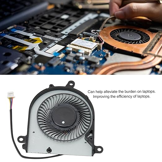 Laptop Cooling Fan Aluminum Alloy Laptop Cooling Fan for PS63 Modern 8RC 8SC MS‑16S1