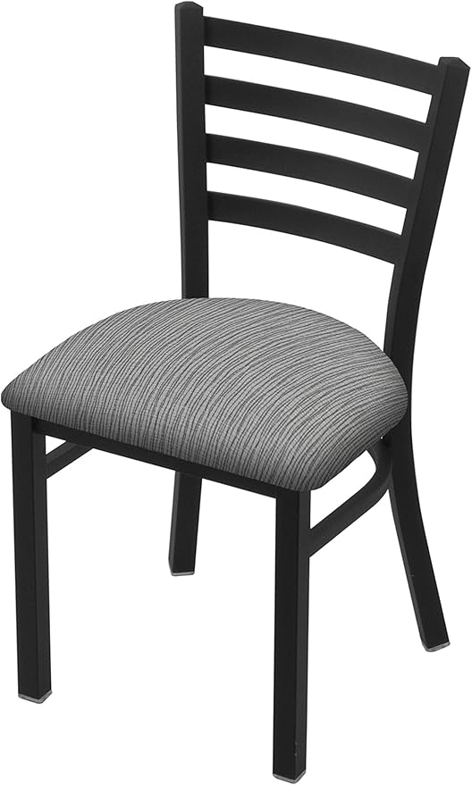 HBS 400 Jackie 18 Chair with Black Wrinkle Finish and Graph Alpine Seat
