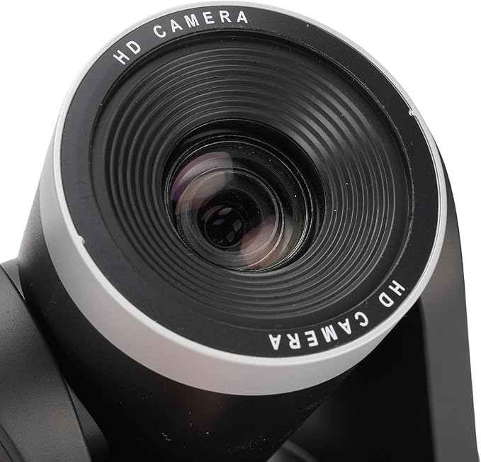 Dpofirs Conference Room Camera Webcam for PC 1080P 60fps with 12X Optical Zoom AI Auto Tracking USB HDMI IP PTZ Camera for Meeting Rooms Lectures (US Plug)
