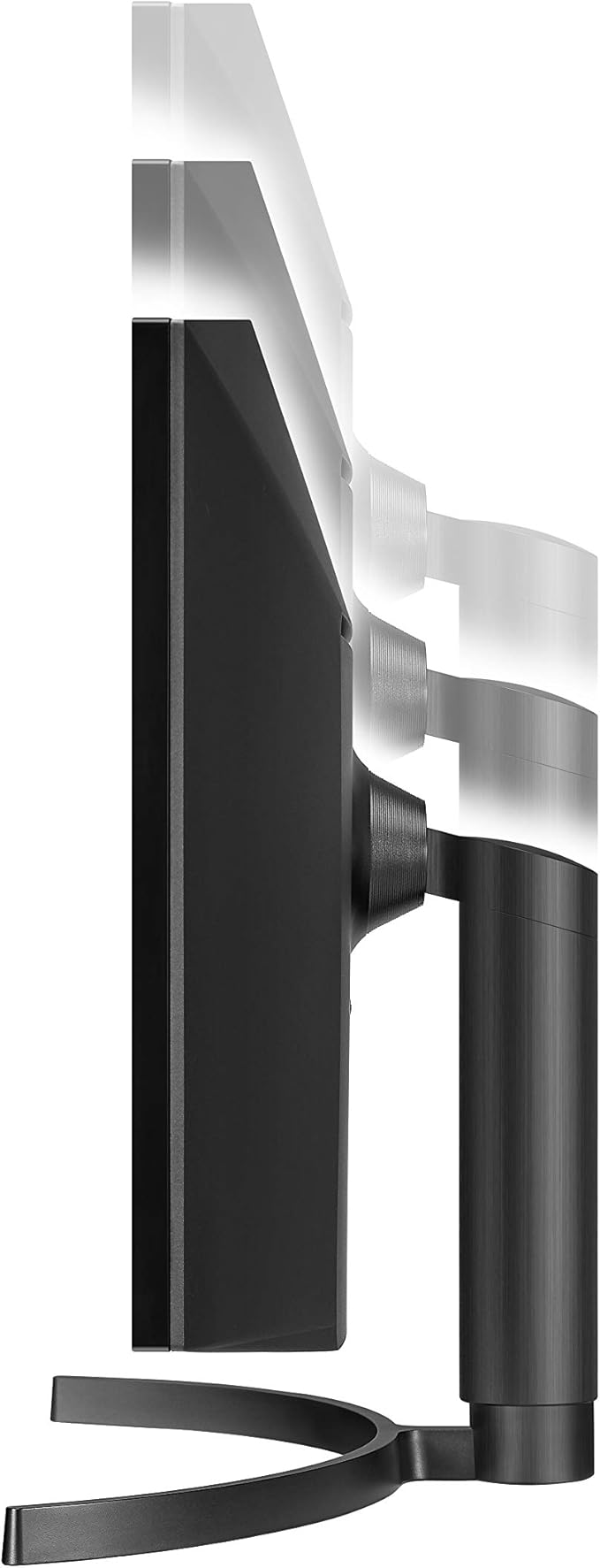 LG 34WN80C-B UltraWide Monitor 34” 21:9 Curved WQHD (3440 x 1440) IPS Display USB Type-C (60W PD) sRGB 99% Color Gamut 3-Side Virtually Borderless Design Tilt/Height Adjustable Stand - Black