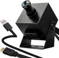 4K HDMI USB3.0 Camera Simultaneous Output 60fps H.264 Webcam with 25° Narrow Angle Lens 2X Digital Zoom Plug and Play for Video Conference Industrial TV