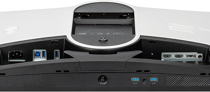 Alienware AW2723DF Gaming Monitor - 27-inch (2560 x 1440) 280Hz Display 1ms Response Time NVIDIA G-Sync Height/Tilt/Swivel/Pivot Adjustability - Lunar Light Bundle with Accessories