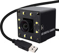 SVPRO 12MP USB Camera with Light 4K Webcam 30fps / 1080P 120fps High Speed IMX577 Sensor Low Light USB Plug and Play for Lightburn PC/Laptop Comptible with Windows/MacOS/Linux/Android
