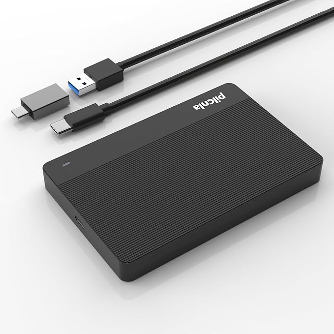 Ultra Slim Portable External Hard Drive USB3.0 HDD Storage for XboxPS4/5PCDesktopLaptopMacBookChromebook (HDD1.1-320G)