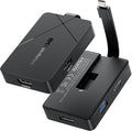 [Designed for Microsoft Surface] Cable Matters 4-in-1 USB C Hub HDMI 4K@60Hz 100W Charging 10Gbps USB and USBC Compatible with Surface Pro/Laptop/Book with USBC or Thunderbolt 4