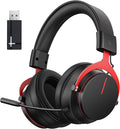 Inwa PS5 Headset Wireless with Game/Chat Balance Mixer Lower Latency 5.8GHz Tech 7.1 Surround Sound Protein Soft Earmuffs Detachable Mic Works with PS5 PS4
