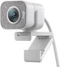Logitech StreamCam Premium Webcam for Streaming and Content Creation Full HD 1080p 60 fpsWorks with Microsoft Teams Google Meet Zoom Nintendo Switch 2’s new GameChat mode for PC/Mac– Off-White