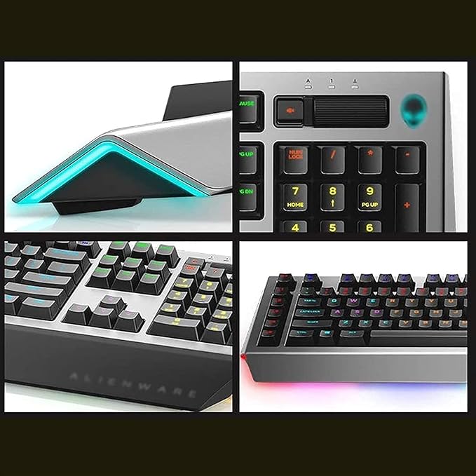 Mechanical Keyboard RGB Backlit Large Size USB Wired Mechanical Feeling Multimedia PC Gaming KeyboardOffice Keyboard for Windows PC Games