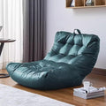 ELEFOCUS Oversized Bean Bag Chair – Soft and Cozy Caterpillar Lazy Sofa Versatile Sleeper Lounge Chair for Bedroom Balcony Living Room(Blue)