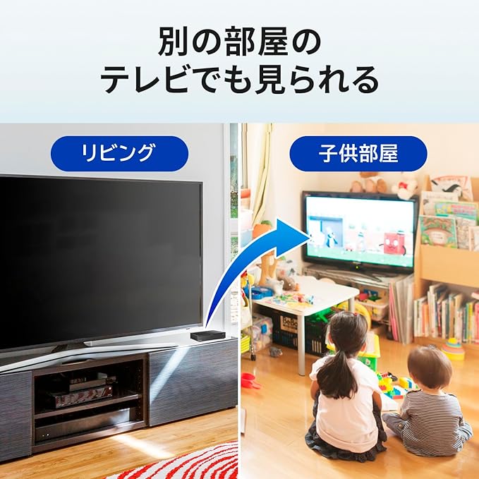 アイ・オー・データ IODATA HVL-RS4/UE Recording Hard Disk Recording 4TB TV Recording Dubbing Replacement Smartphone Tablet Viewing Japanese Manufacturer
