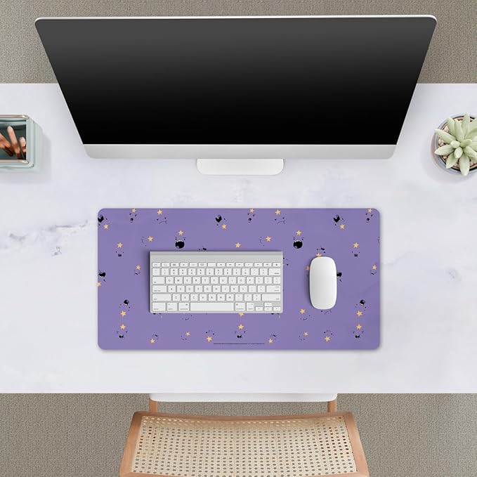 Head Case Designs Officially Licensed Adventure Time Lumpy Space Princess Graphics 23.62 x 11.81 x 0.12 inches (600 x 300 mm) - L Gaming Office Desk PC Keyboard Mouse Mat Pad