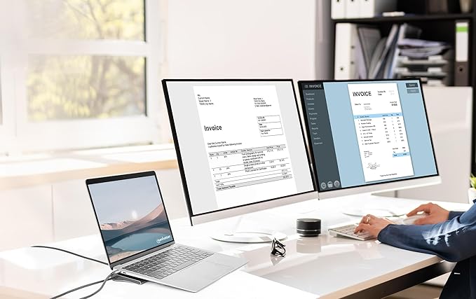 Manhattan USB C Docking Station 2 HDMI 3 Monitor Station 12 in 1 Triple Display Laptop Docking Station with 5Gbps USB-A/C 3.1 USB 2.0 100W PD Ethernet Audio SD/TF Card Slot- 190305