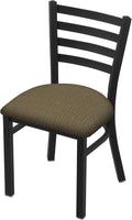 HBS 400 Jackie 18 Chair with Black Wrinkle Finish and Graph Cork Seat