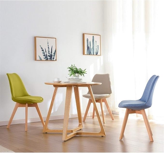 Mlaea Racing Gaming Club Chair Classroom Dormitory Hotel Chair with Back Support Home Office Desk Chair Wood Legs 43 * 43 * 83CM(Color:#3)