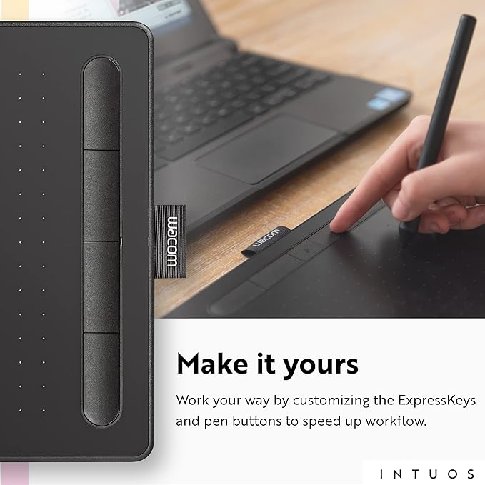 Wacom Intuos Small Graphics Drawing Tablet Includes Training &amp Software &amp Turtle Beach Recon 50 Xbox Gaming Headset for Xbox Series X/S Xbox One PS5 PS4