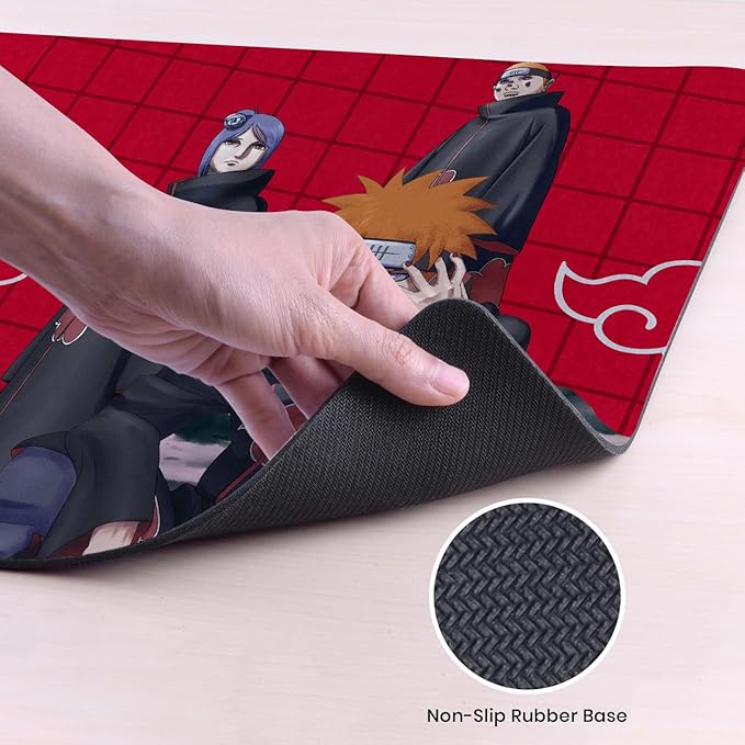 Head Case Designs Officially Licensed Naruto Shippuden Pain and Konan Graphic Art 37.4 x 15.75 x 0.16 inches (900 x 400 mm) - XL Gaming Office Desk PC Keyboard Mouse Mat Pad