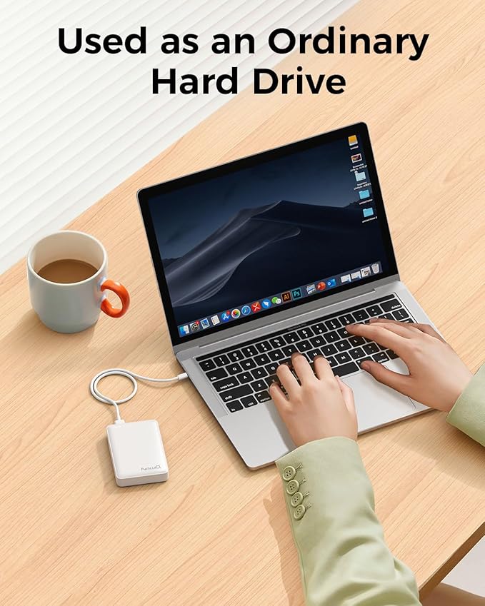 NEWQ Hard Drive for Phone &amp Computer: USB Flash Storage Device Photo Memory Stick for iPhone iPad MacBook Compatible with Apple iOS &amp Android Cellphone Backup Pictures Videos Etc (2 TB)