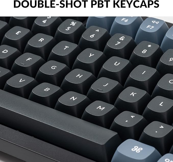Keychron V3 Wired Custom Mechanical Keyboard Knob Version TKL QMK/VIA Programmable with Hot-swappable Keychron K Pro Brown Switch Compatible with Mac Windows Linux Carbon Black (Non-Transparent)