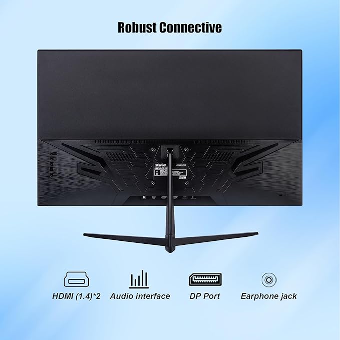 27 Inch 4K UHD (3840x2160) Monitor Dual Mode 4K@60Hz/2K@144Hz IPS Panel Borderless Design HDR400 99% sRGB Work &amp Gaming Monitor for Designers Office and PC Gaming with HDMI Display Port