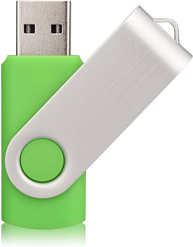 Aiibe 8GB USB Flash Drive Colorful 8G Memory Stick Thumbdrives 10 Pack (Mix Colors : Black Blue Red Green Orange White Yellow Pink Purple Silver)