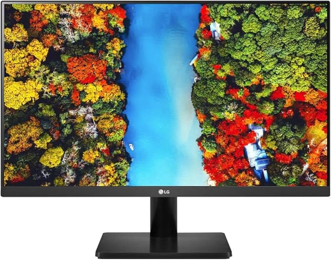 LG - 27 Full HD IPS Monitor with AMD FreeSync and a 3-Side Virtually Borderless Design - Black (Renewed)