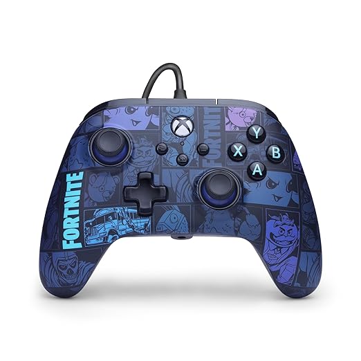 PowerA Advantage Wired Controller for Xbox Series X|S - Fortnite: Victory Royale gamepad hall effect thumbsticks gaming controller USB-C Works with Xbox One Officially Licensed