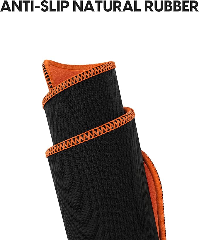 Pulsar - Paraglide XL Esports Level Premium Gaming Mouse Pad - Medium Speed Smooth Glide Stitched Edge 19.3 x 16.5in (XL Orange)