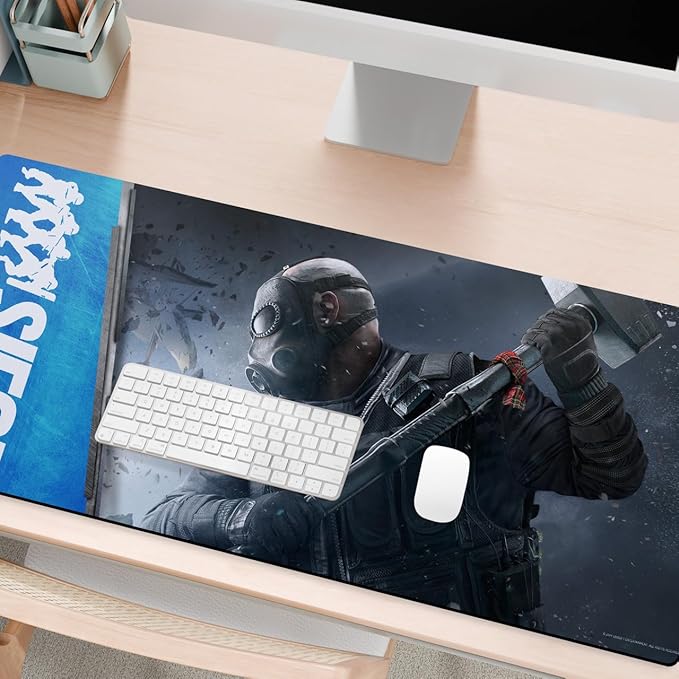 Head Case Designs Officially Licensed Tom Clancy's Rainbow Six Siege Sledge Graphics 37.4 x 15.75 x 0.16 inches (900 x 400 mm) - XL Gaming Office Desk PC Keyboard Mouse Mat Pad