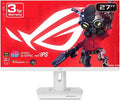 ASUS ROG Strix 27” 4K HDR USB-C Gaming Monitor (XG27UCG-W) – White UHD (3840x2160) Dual Mode (4K 160Hz or FHD 320Hz) 1ms Fast IPS ELMB Sync G-SYNC Compatible AI Gaming 3yr Warranty