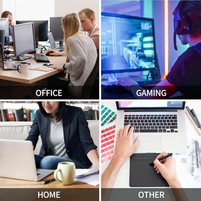 Large Mouse Pad XXLMousepad with Stitched Edges &amp Non-Slip Rubber Base-High Speed Surface-Laptop Desk Pads-Computer Keyboard and Mice Combo Pad Mat 15.7X31.5 inch