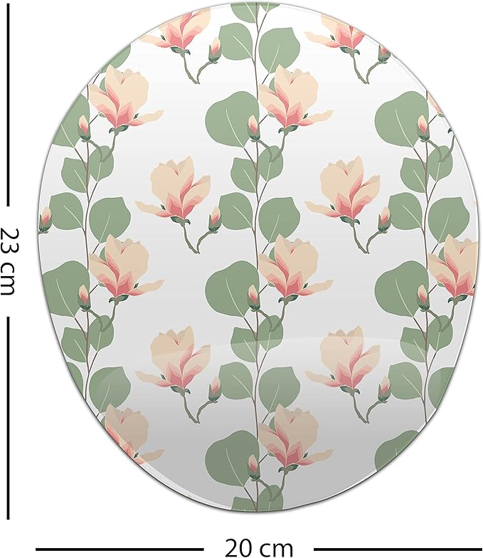 Ergonomic Mouse Pad with Wrist Rest Digital Printed Mouse Mat for Tendon Sheath Problems Non-Slip Base for Office and Home Size: 20 x 23 cm