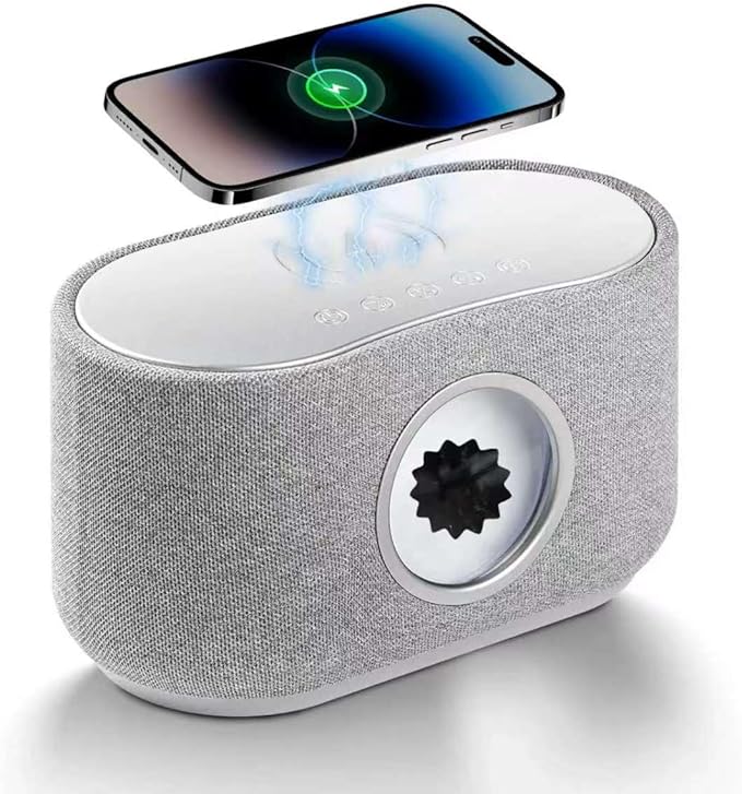 Ferrofluid Speaker Ferroflud Music Audio Visual Bluetooth Speaker Dynamic Ferrofluid 30W Powered Magnetic Fluid Speaker with 15W Wireless Charging/3-Mode/Led Light for PC/Desk Toy/Home/Office/Study