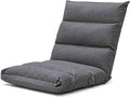 Recliner Chair Indoor Floor Gaming Chair Bed Chairs Sofa Lazy Chair with Back Support Pillow Lightweight