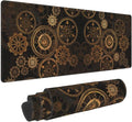 Cool Steampunk-Large Mouse Pad Gaming Mousepad XL 12x31.5 in Desk Pad Large Non-Slip Rubber Base Desk Mats on Top of Desks Mouse Pads for Wireless Mouse Computer Desks Accessories