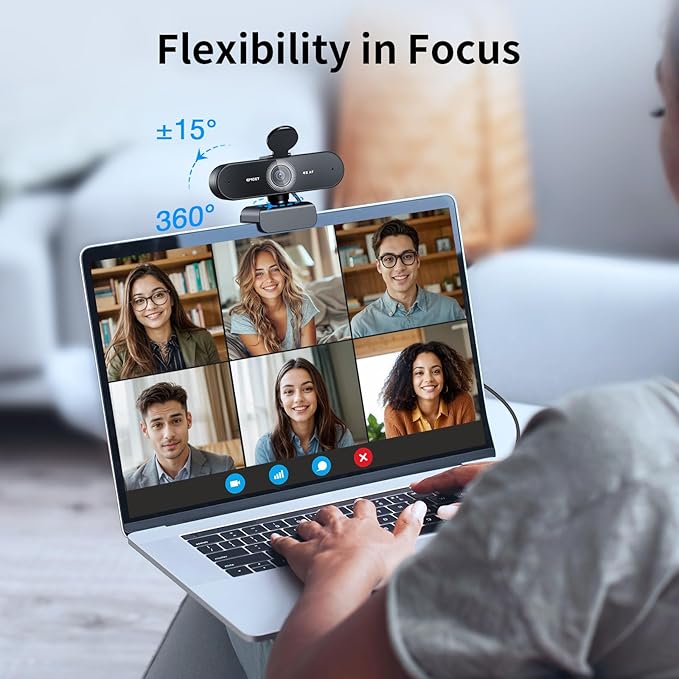 EMEET NOVA 4K PDAF Autofocus and C9501080P Webcams