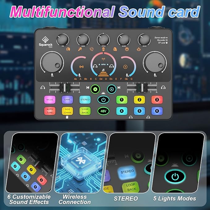 Podcast Equipment Bundle for 2 with XLR Dynamic MicrophoneProfessional Monitor Headphones Podcast/Recording/Live Streaming 3.5/6.5mm Wired Earphones for Audio Interface Over Ear Comfortable Headph