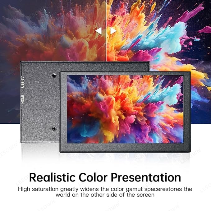 5 inch IPS Small Hdmi Monitor VESA Metal Shell 800x480 mini LCD Screen Portable Display Monitor