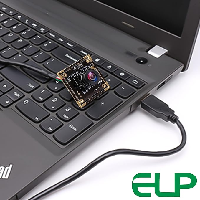 ELP Sony IMX323 Sensor Mini Wide Angle USB Camera Module with Microphone 180degree Fisheye Lens HD 1080P 0.01Lux Low Light Video Audio PC Camera UVC H.264 USB2.0 Embedded Webcam Board for Computer