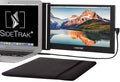 SideTrak Slide Portable Monitor 12.5 Screen with Carrying Case - Attaches to Your Laptop for Easy Travel - Efficient USB Power - Fits Mac and PC 13-17 Laptops - Full HD IPS Display (Patent Pending)