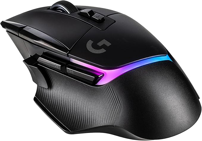 Logitech G G502 X Plus Lightspeed Wireless RGB Gaming Mouse Bundle Including: Mouse Pad Fiber Cloth