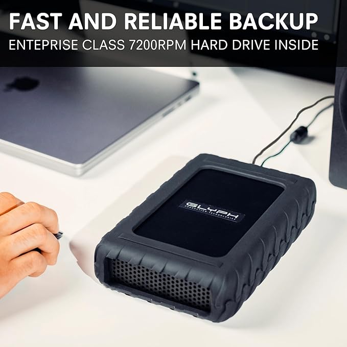 Glyph BlackBox Pro External Hard Drive 7200 RPM USB-C (3.1Gen2) (12TB)